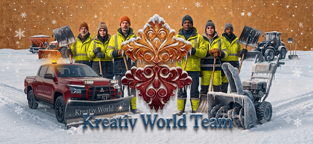 Hausmeister und Winterdienst Kreativ World Team Bielefeld