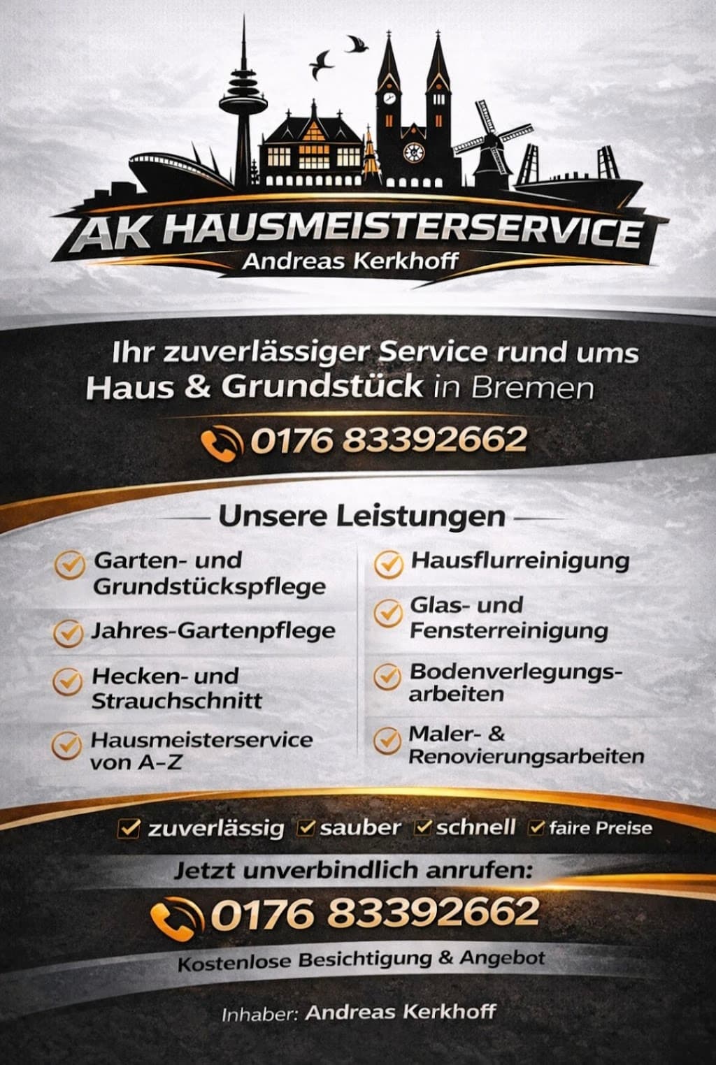 AKHausmeisterservice ,Gartenpflege, alles Rund um das Haus
