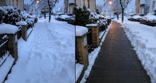 Winterdienst Lübeck — Kundenfoto